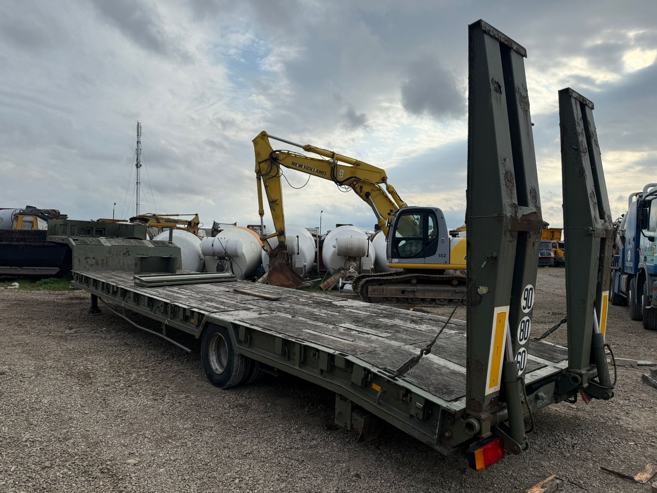 ACTM H18 Trailer - Low loader semi-trailer: picture 1 ACTM H18 Trailer - Low loader semi-trailer: picture 1