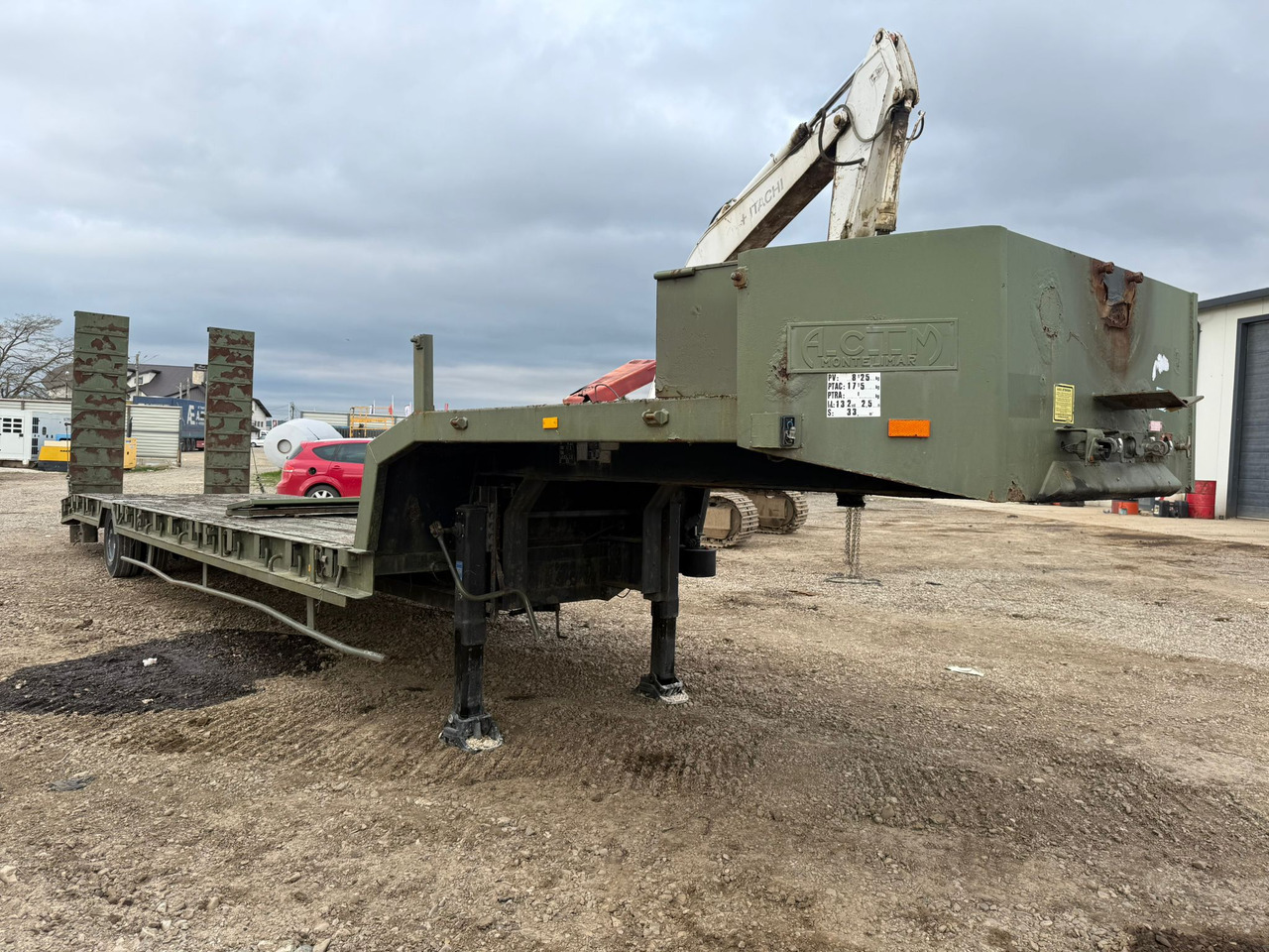 ACTM H18 Trailer - Low loader semi-trailer: picture 2 ACTM H18 Trailer - Low loader semi-trailer: picture 2