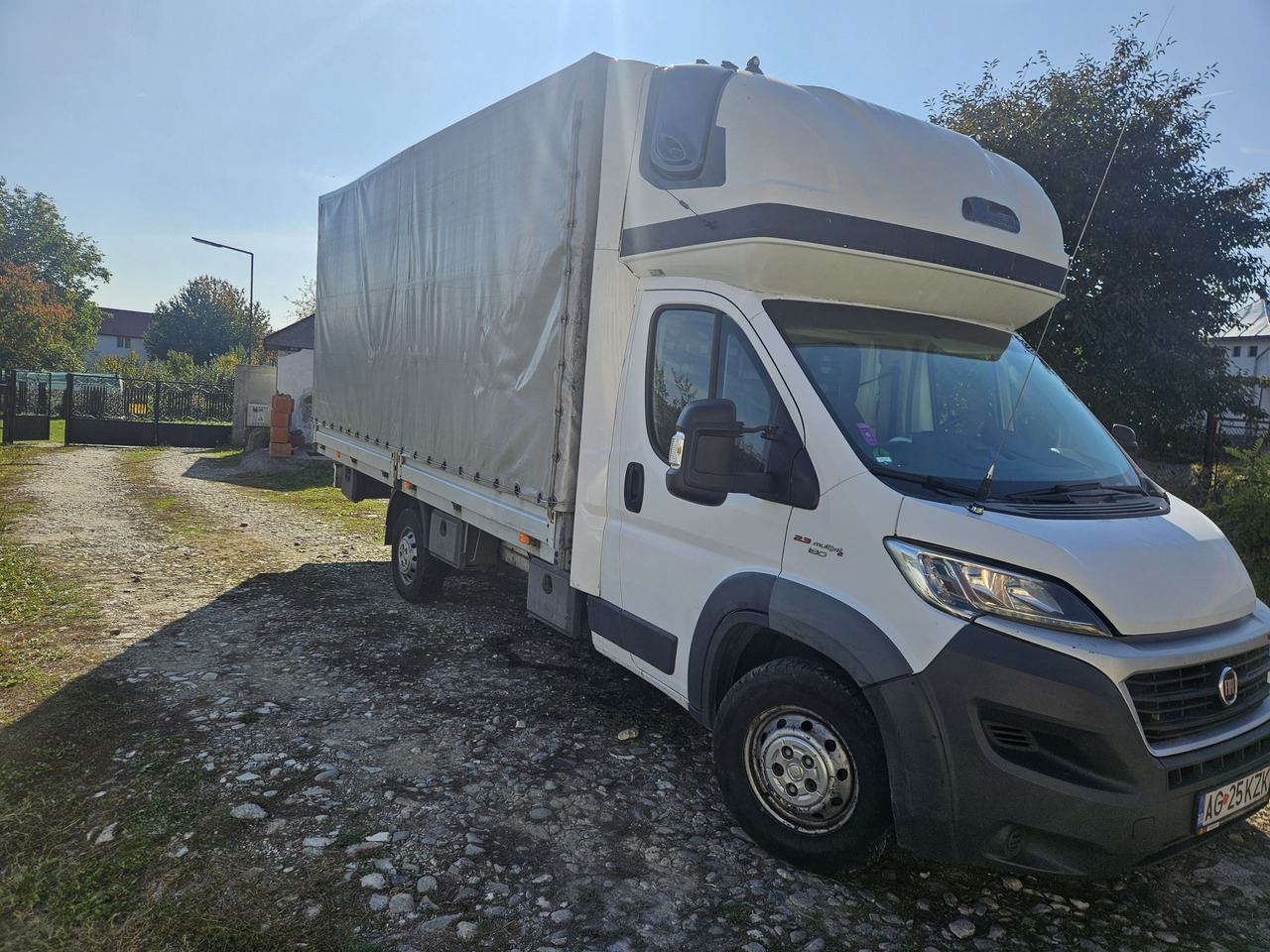 Fiat Ducato 10 Europallets - Curtain side van: picture 1 Fiat Ducato 10 Europallets - Curtain side van: picture 1