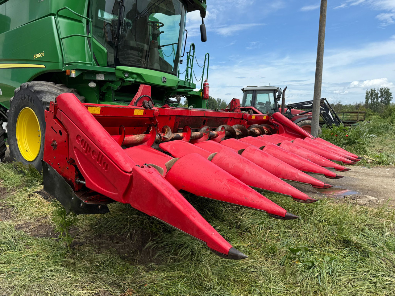 Hydraulic folding corn header Capello Quasar - Corn header: picture 4 Hydraulic folding corn header Capello Quasar - Corn header: picture 4
