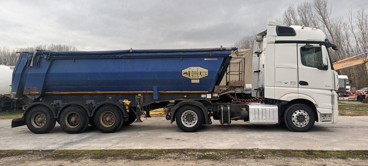 Tractor Head Mercedes-Benz Actros (2013) + Semi-trailer Tipper Meiller – Kipper (2005) - Tractor unit: picture 3 Tractor Head Mercedes-Benz Actros (2013) + Semi-trailer Tipper Meiller – Kipper (2005) - Tractor unit: picture 3