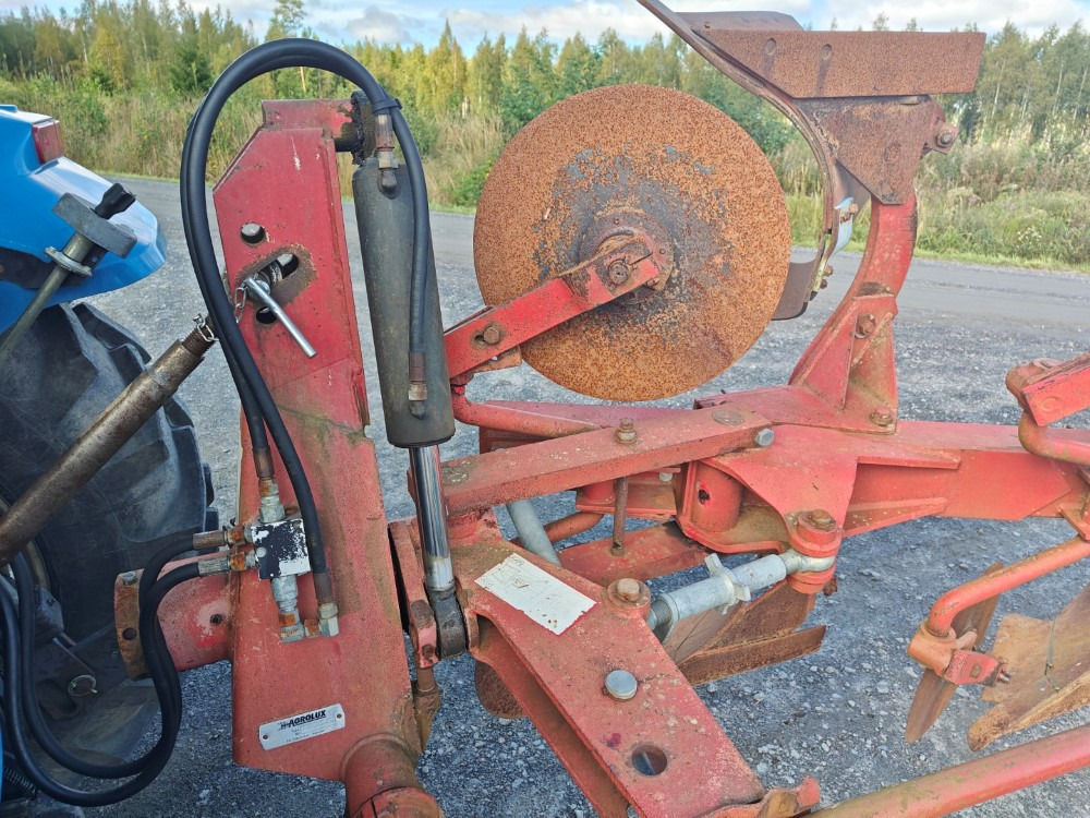 Plow Agrolux RSD397FK kääntöaura 3-siipinen kuorimet ja kiekkoleikkurit, katso video!: picture 5