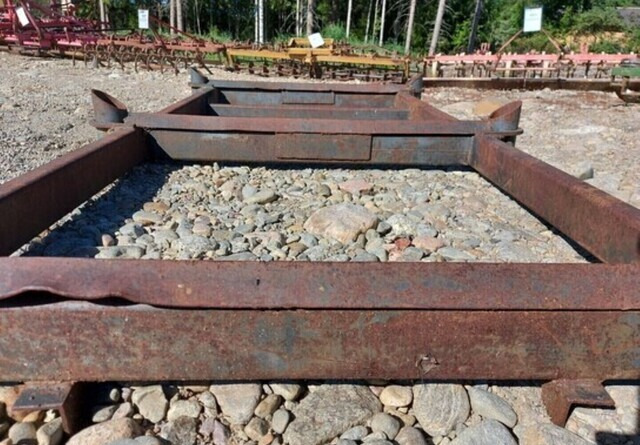 Metsäkärryn alusta 8 pankoinen pituus 400cm - Forestry trailer: picture 2 Metsäkärryn alusta 8 pankoinen pituus 400cm - Forestry trailer: picture 2