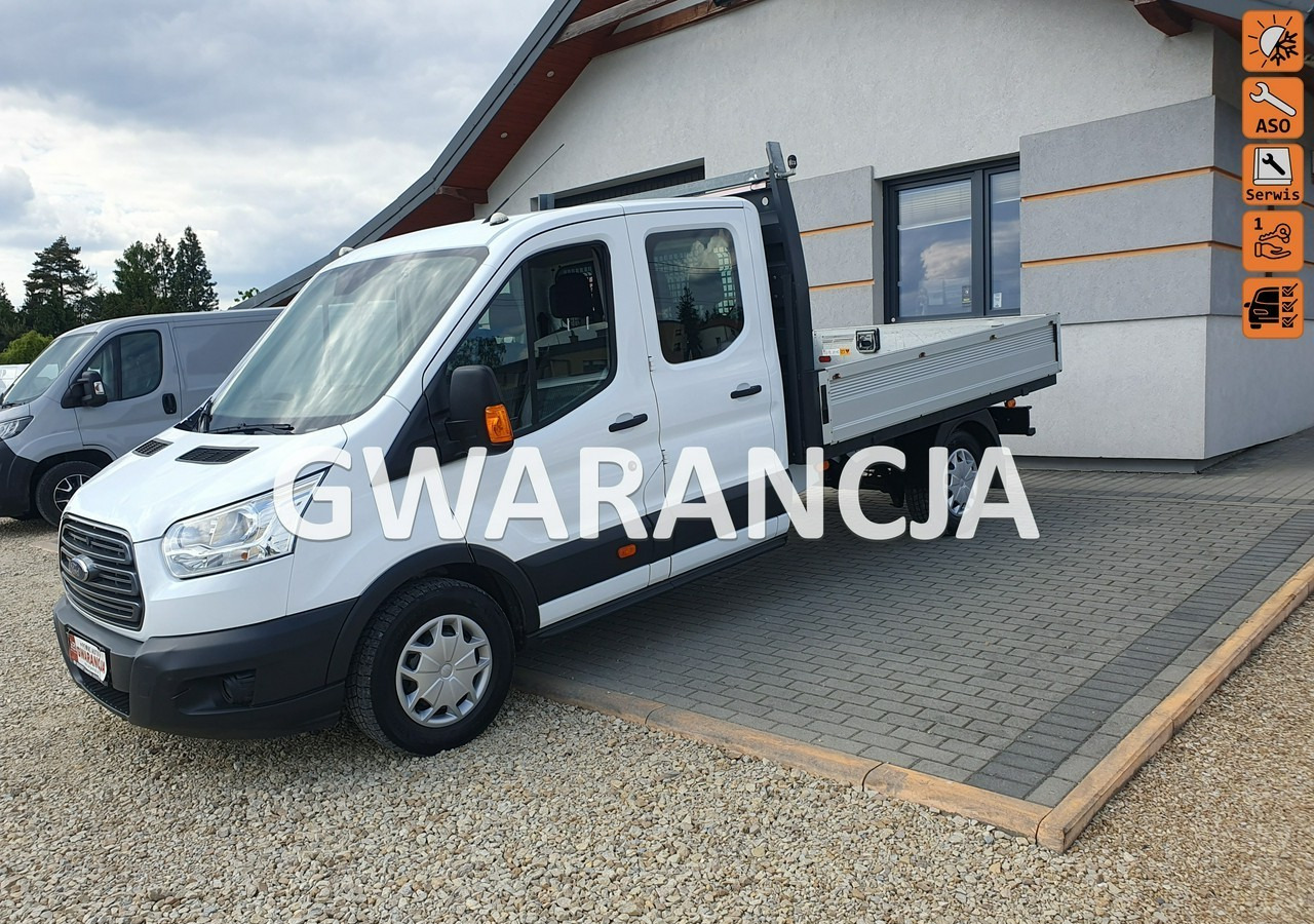 Ford Transit doka*brygadówka *7 osób *klima - Flatbed van, Combi van: picture 1 Ford Transit doka*brygadówka *7 osób *klima - Flatbed van, Combi van: picture 1