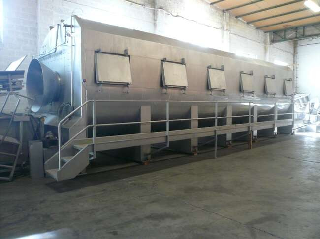 Berief blancher Jumbo KODUKO 16-500 - Food processing equipment: picture 2 Berief blancher Jumbo KODUKO 16-500 - Food processing equipment: picture 2