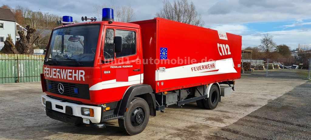 Mercedes-Benz 814 Feuerwehr GWG Edelstahl nur orig. 16.200km 814 Feuerwehr GWG Edelstahl nur orig. 16.200km - Fire truck: picture 1 Mercedes-Benz 814 Feuerwehr GWG Edelstahl nur orig. 16.200km 814 Feuerwehr GWG Edelstahl nur orig. 16.200km - Fire truck: picture 1