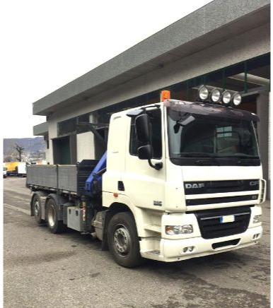 Daf CF85cf85.410 - Tipper, Crane truck: picture 1 Daf CF85cf85.410 - Tipper, Crane truck: picture 1
