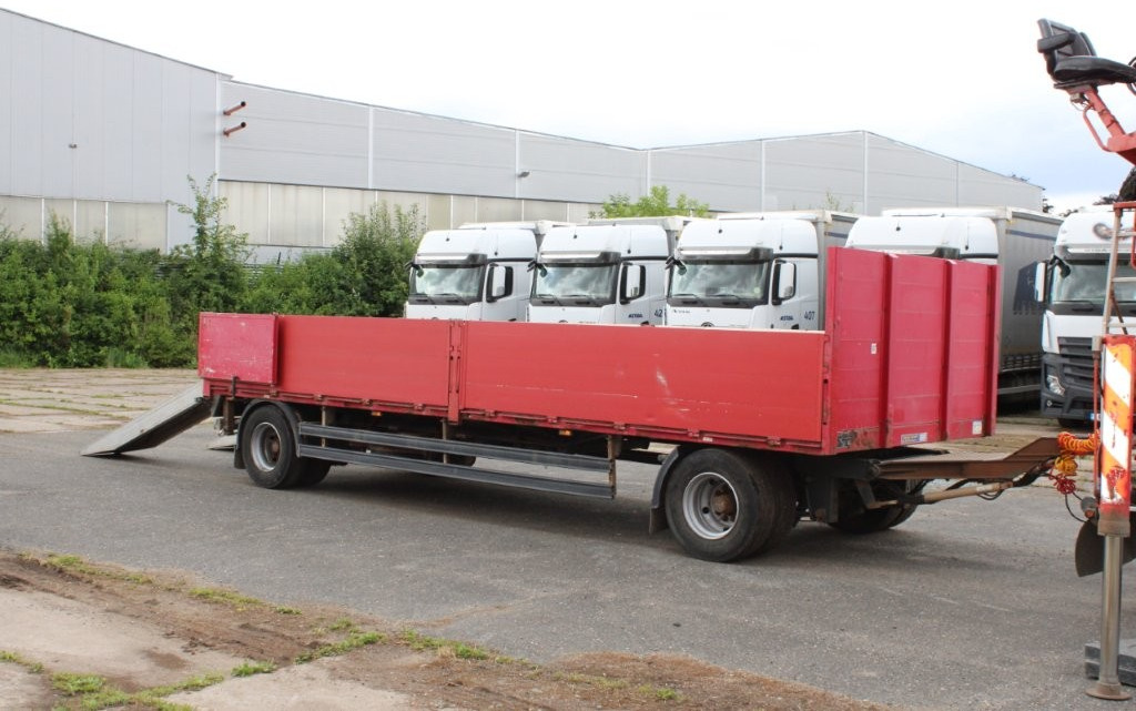 MENKE-JANZEN MJ 3.5 / MJ 18 NÁJEZDY - Dropside/ Flatbed trailer: picture 1 MENKE-JANZEN MJ 3.5 / MJ 18 NÁJEZDY - Dropside/ Flatbed trailer: picture 1