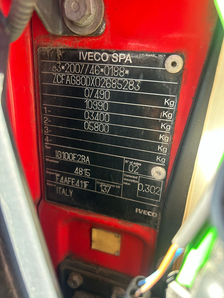 IVECO EUROCARGO 80-190 - Cab chassis truck: picture 2 IVECO EUROCARGO 80-190 - Cab chassis truck: picture 2