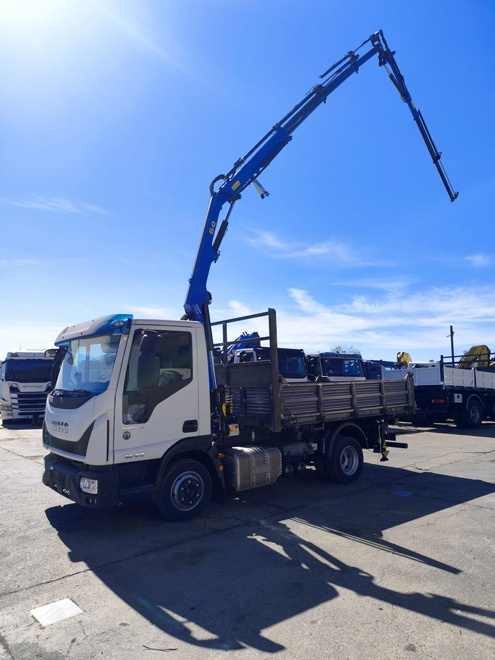 Crane truck, Tipper IVECO EUROCARGO 80-210: picture 13