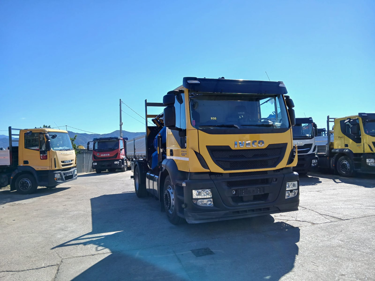 Crane truck, Tipper IVECO STRALIS HI-STREET AD190S42: picture 50