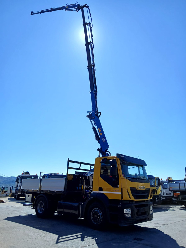 Crane truck, Tipper IVECO STRALIS HI-STREET AD190S42: picture 9