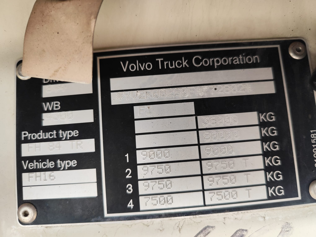 Dropside/ Flatbed truck VOLVO FH16.660: picture 8