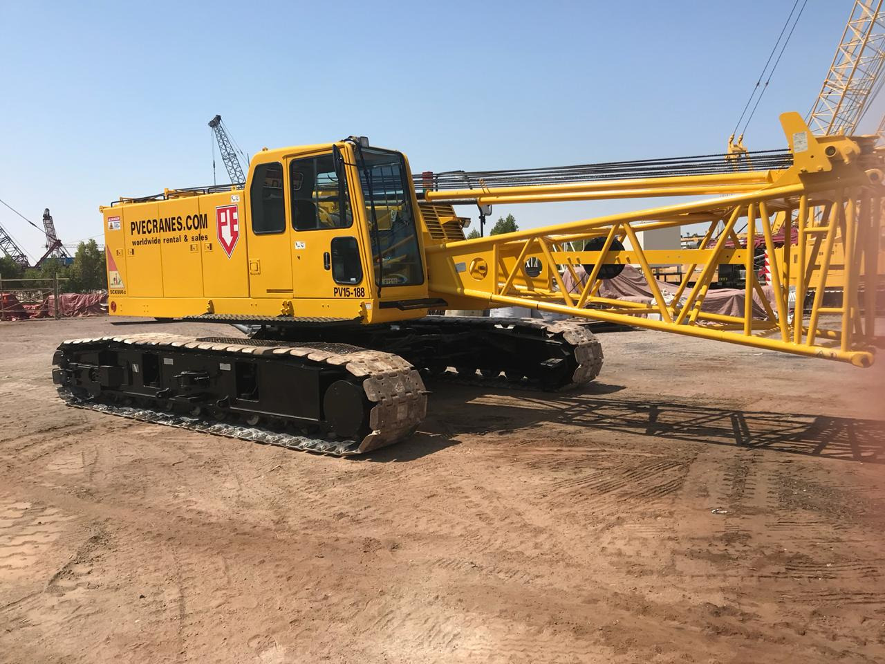 Crawler crane Hitachi-Sumitomo SCX800-2: picture 6