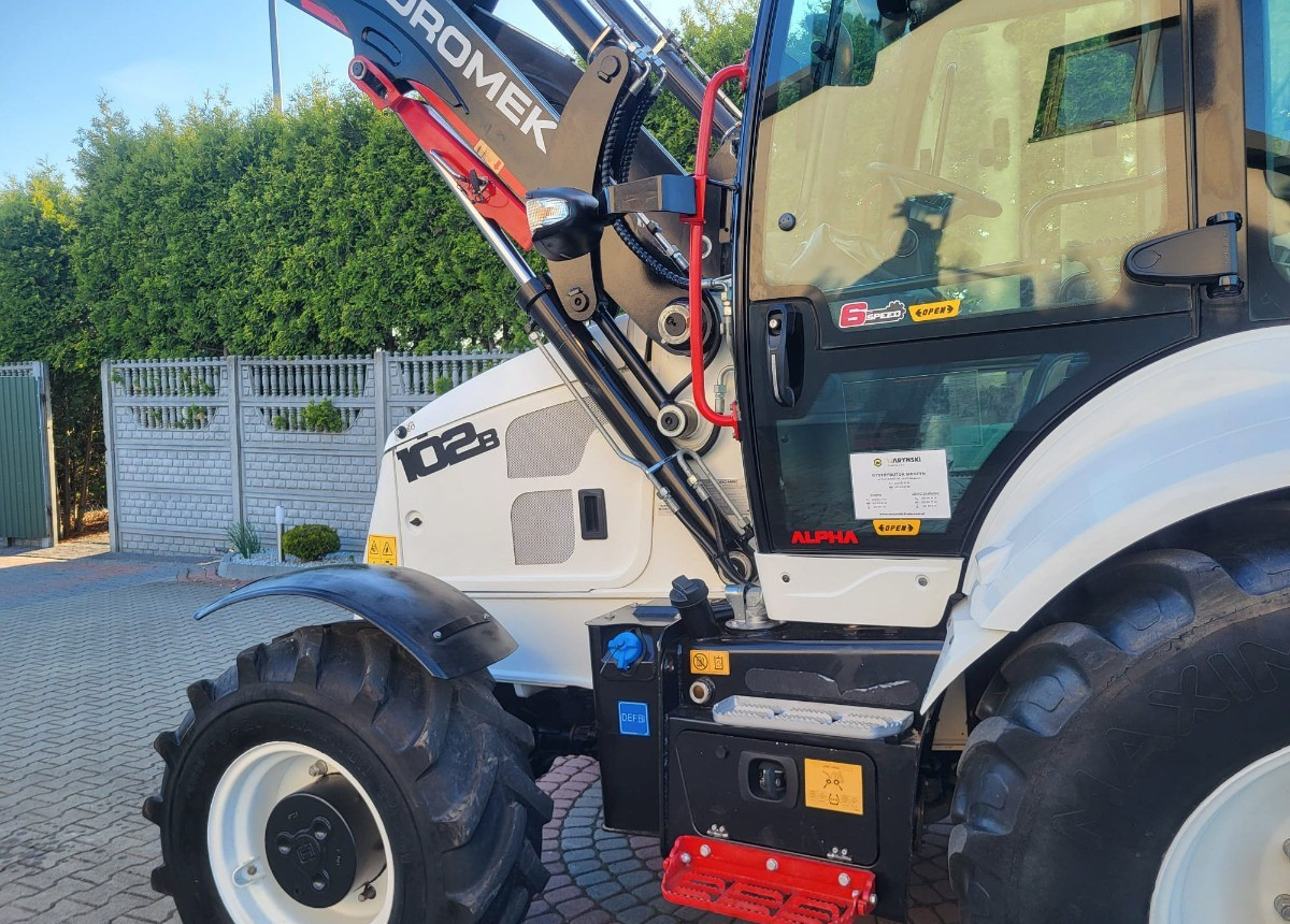 Backhoe loader Hidromek 102 B Waryński Salon Polska Koparko Ładowarka 102B Stan Idealny Polski: picture 11