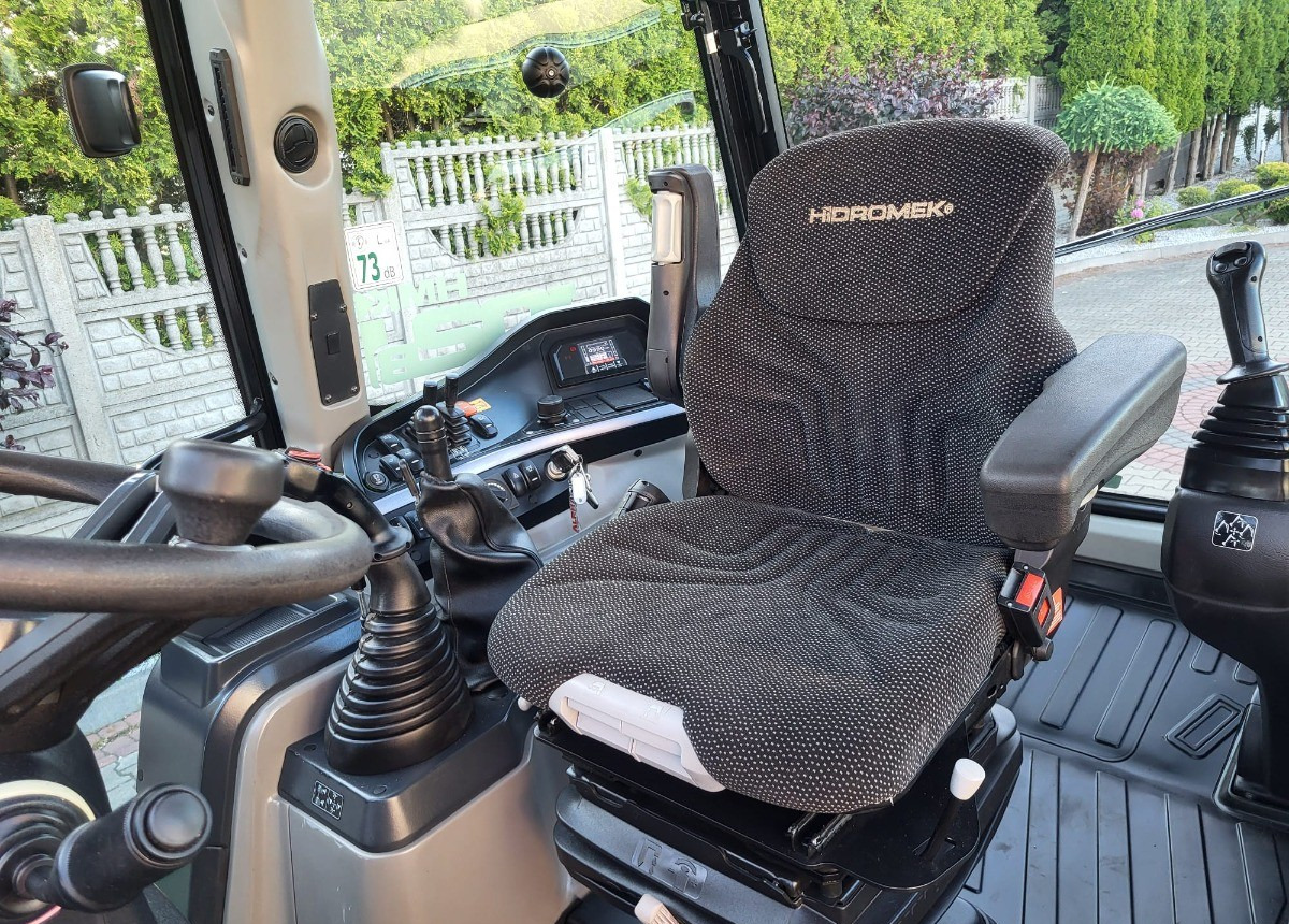 Backhoe loader Hidromek 102 B Waryński Salon Polska Koparko Ładowarka 102B Stan Idealny Polski: picture 20