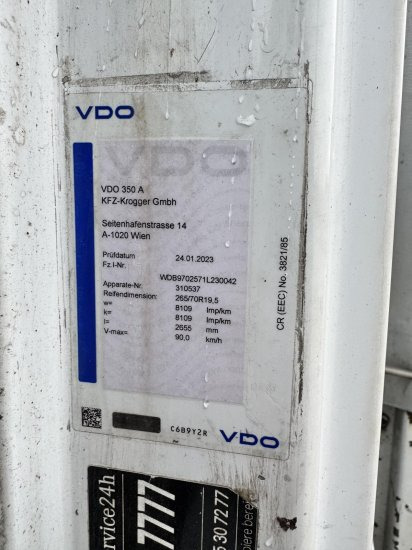 Mercedes-Benz Atego 1224 L 4x2 970.25 - Curtainsider truck: picture 3 Mercedes-Benz Atego 1224 L 4x2 970.25 - Curtainsider truck: picture 3