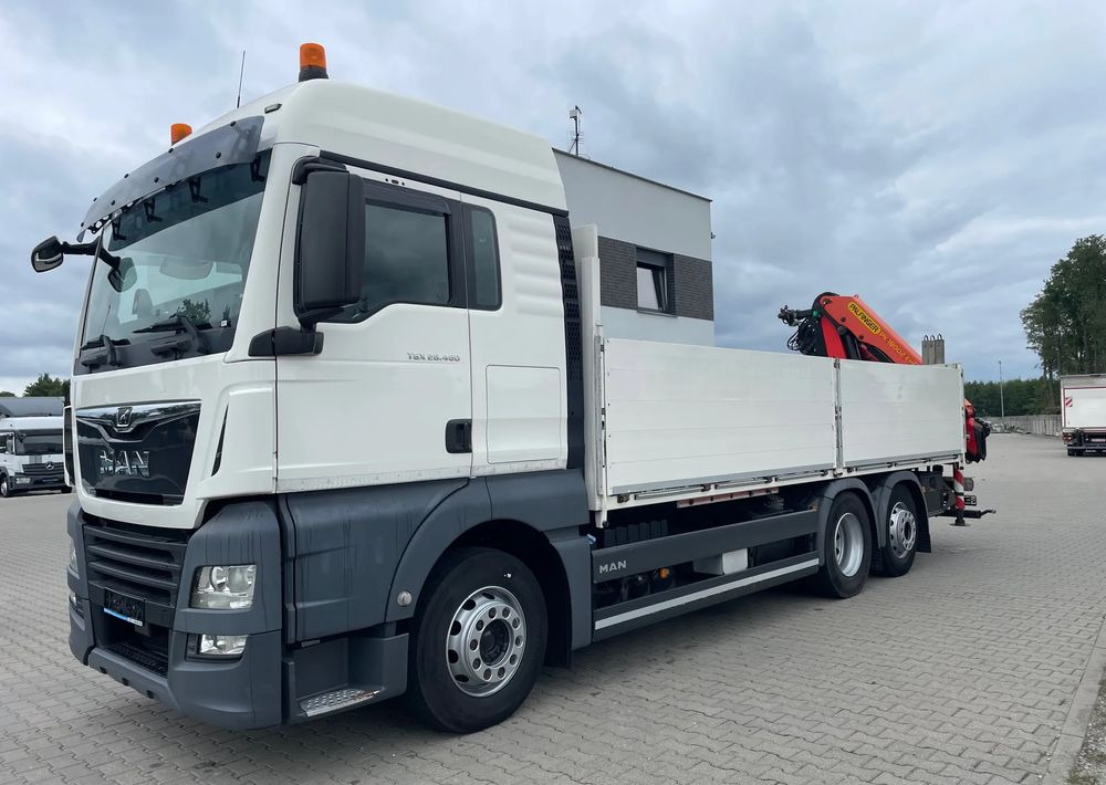 MAN TGX 26.460 HDS, PALFINGER PK 180002-EH, PILOT! - Dropside/ Flatbed truck, Crane truck: picture 2 MAN TGX 26.460 HDS, PALFINGER PK 180002-EH, PILOT! - Dropside/ Flatbed truck, Crane truck: picture 2
