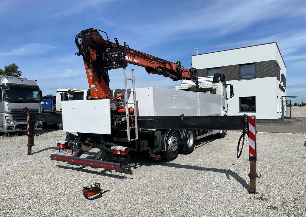 Mercedes-Benz Arocs 2545, HDS ATLAS 186.3 - PILOT - Dropside/ Flatbed truck, Crane truck: picture 5 Mercedes-Benz Arocs 2545, HDS ATLAS 186.3 - PILOT - Dropside/ Flatbed truck, Crane truck: picture 5