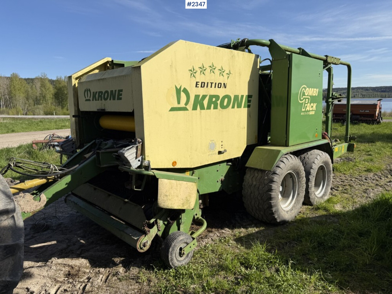 Baler Krone Combi pack Multi-Cut 1500 - Hay and forage equipment: picture 1 Baler Krone Combi pack Multi-Cut 1500 - Hay and forage equipment: picture 1
