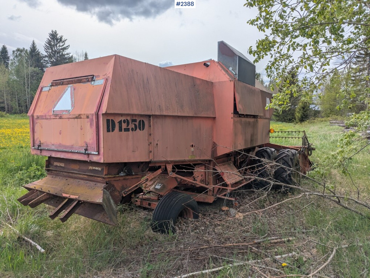 Combine harvester Combine harvester Dronningborg D1250: picture 6