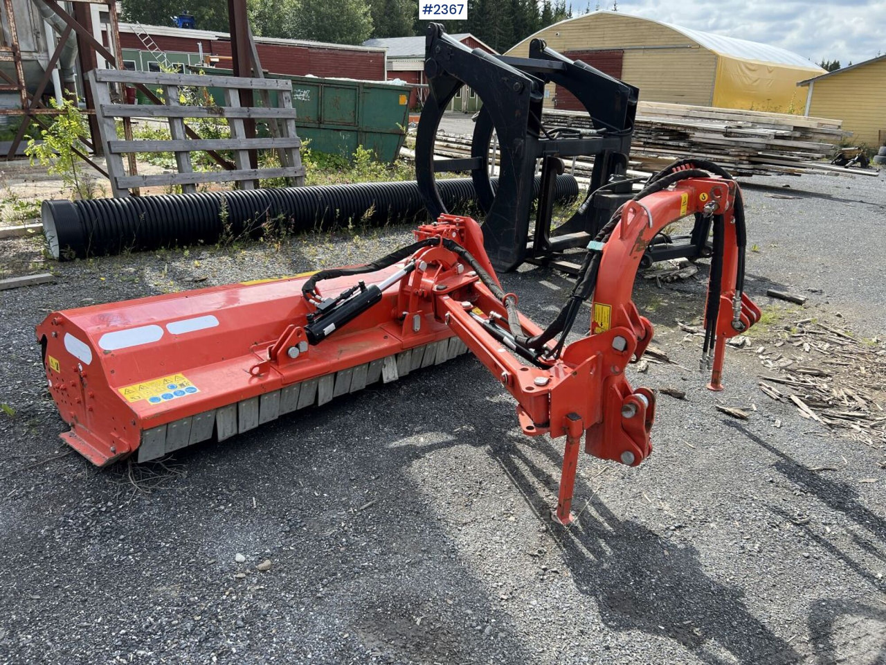 Pasture plaster RH1500 and Maschio Giraffa 210 - Hay and forage equipment: picture 4 Pasture plaster RH1500 and Maschio Giraffa 210 - Hay and forage equipment: picture 4