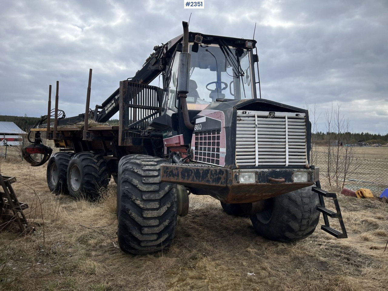 VALMET 860 FORWARDER - Forwarder: picture 2 VALMET 860 FORWARDER - Forwarder: picture 2