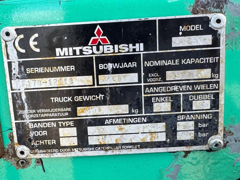 Forklift Mitsubishi Triplo Freelift FG25N: picture 11