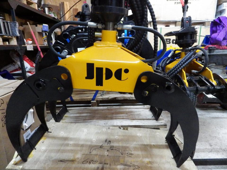 Holzgreifer JPC für Minibagger (netto 1.000,00 Euro) - Grapple for Construction machinery: picture 1 Holzgreifer JPC für Minibagger (netto 1.000,00 Euro) - Grapple for Construction machinery: picture 1