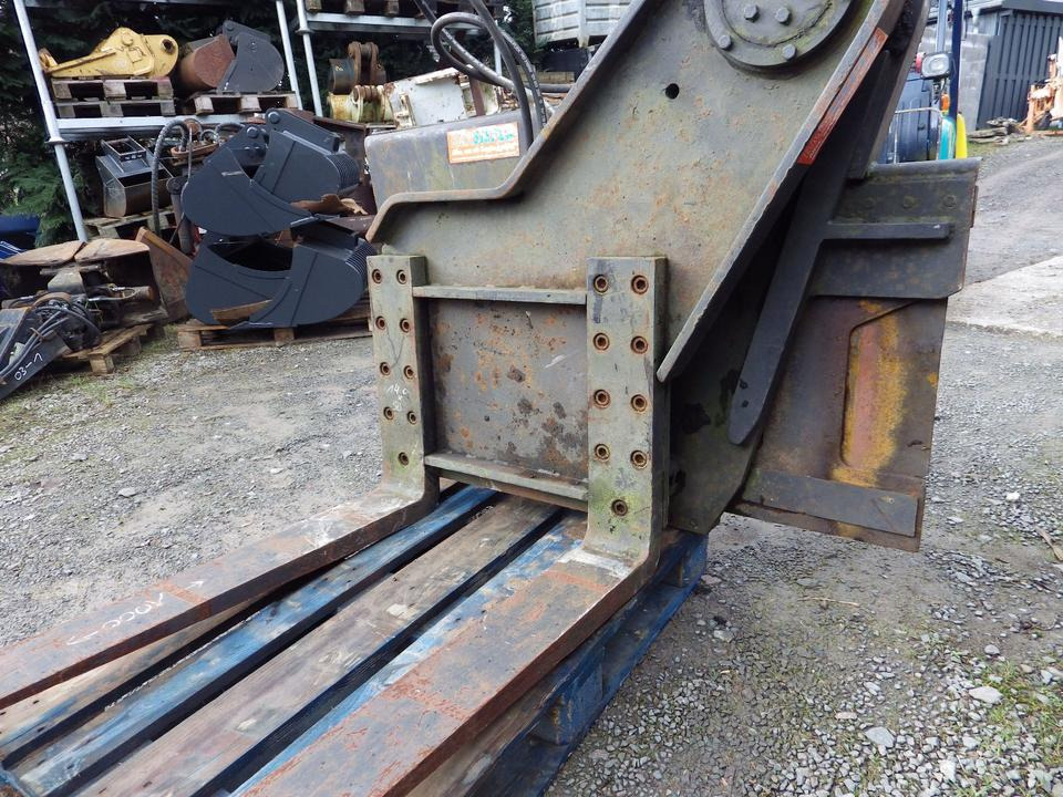 Kistendrehgerät Palettengabel Kippgerät VOLVO L30 Cat 908 - Forks: picture 4 Kistendrehgerät Palettengabel Kippgerät VOLVO L30 Cat 908 - Forks: picture 4