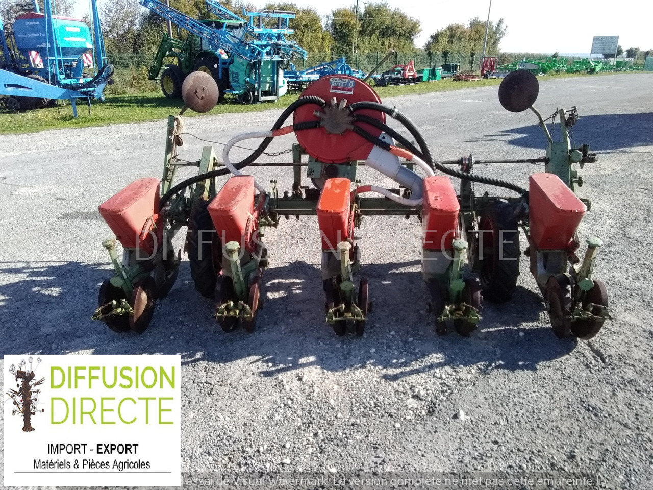 NODET SEMOIR MONOGRAINE PN II - Precision sowing machine: picture 1 NODET SEMOIR MONOGRAINE PN II - Precision sowing machine: picture 1