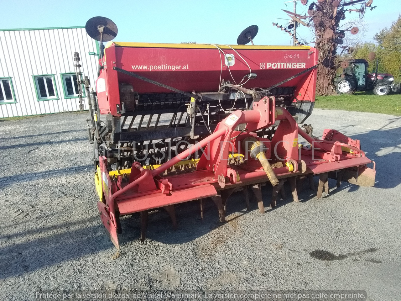 POTTINGER COMBINE DE SEMIS VITASEM A 301 - Combine seed drill: picture 2 POTTINGER COMBINE DE SEMIS VITASEM A 301 - Combine seed drill: picture 2