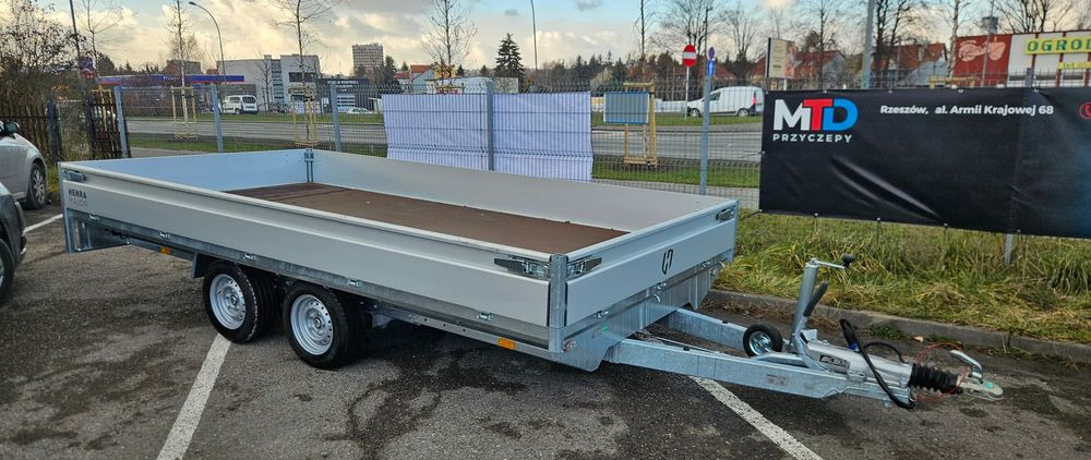 TEMARED Henra Transporter 4020 - Dropside/ Flatbed trailer: picture 1 TEMARED Henra Transporter 4020 - Dropside/ Flatbed trailer: picture 1