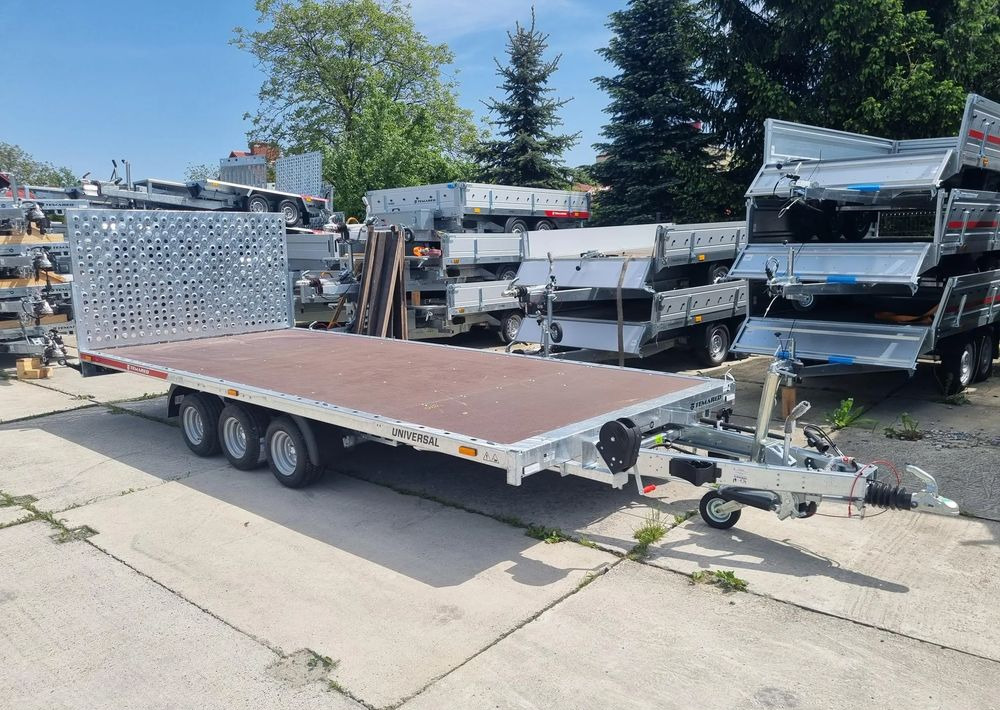 TEMARED UNIVERSAL 5121/3 3.5T R10C SKLEJKA - Dropside/ Flatbed trailer: picture 1 TEMARED UNIVERSAL 5121/3 3.5T R10C SKLEJKA - Dropside/ Flatbed trailer: picture 1