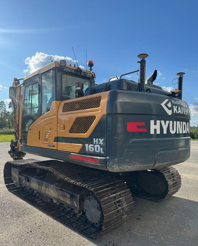 HyundaiHX160L + Engcon - Crawler excavator: picture 3 HyundaiHX160L + Engcon - Crawler excavator: picture 3