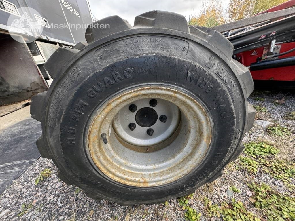 Closed box semi-trailer HFR 1 axlad semitrailer med truck!: picture 20
