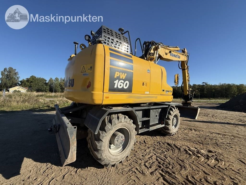 Komatsu PW 160 - Wheel excavator: picture 5 Komatsu PW 160 - Wheel excavator: picture 5