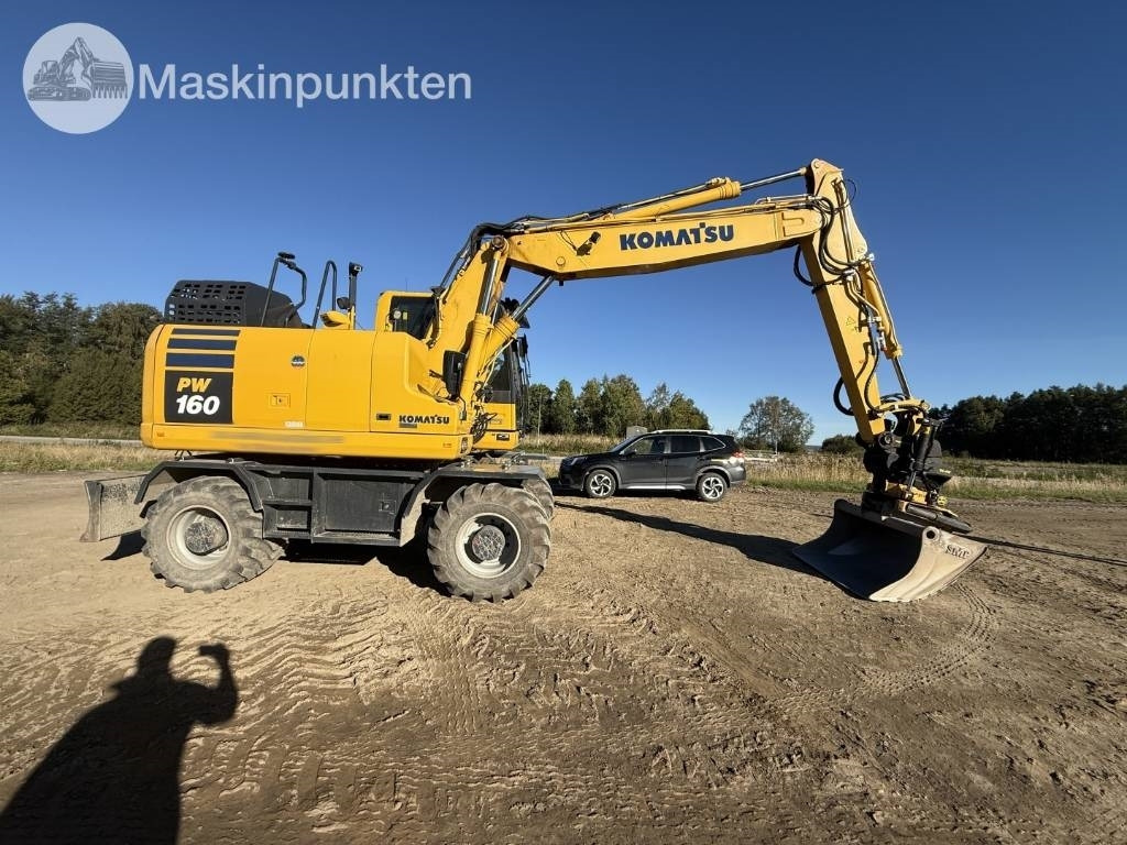 Komatsu PW 160 - Wheel excavator: picture 4 Komatsu PW 160 - Wheel excavator: picture 4