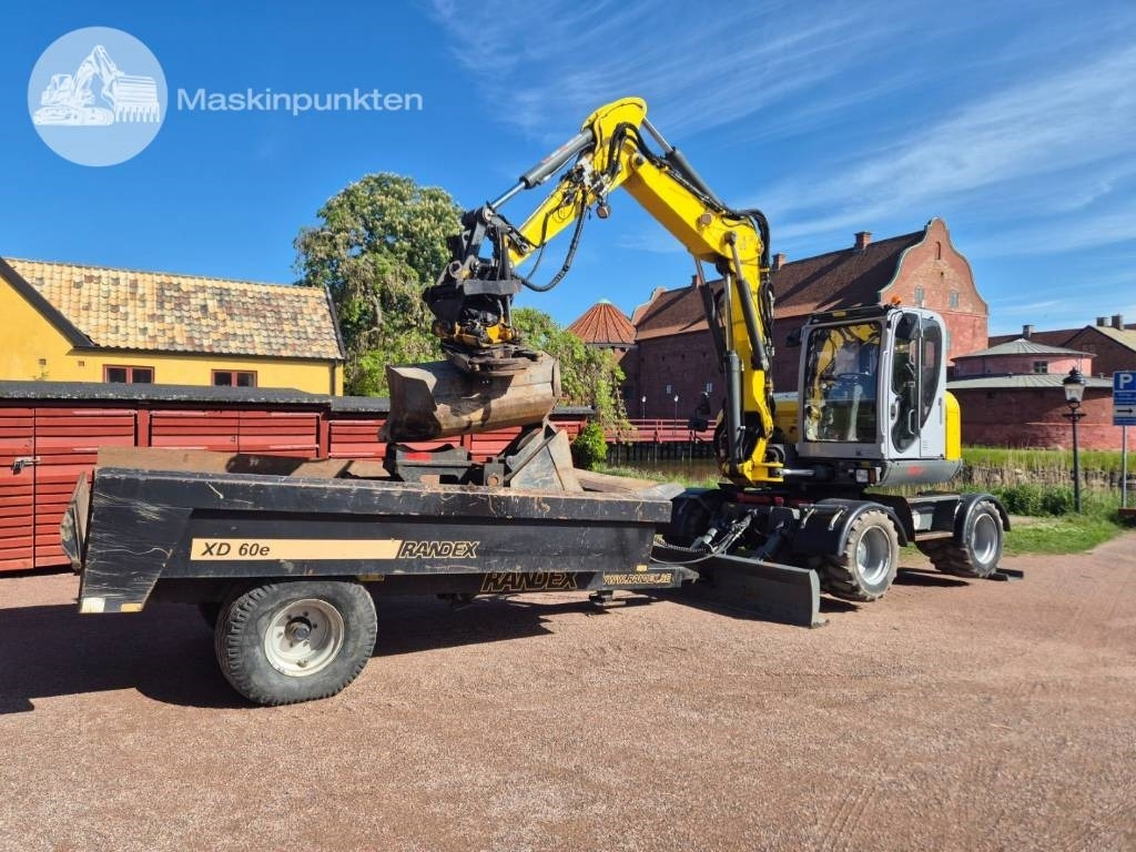 Wacker Neuson EW 100 med vagn - Wheel excavator: picture 3 Wacker Neuson EW 100 med vagn - Wheel excavator: picture 3
