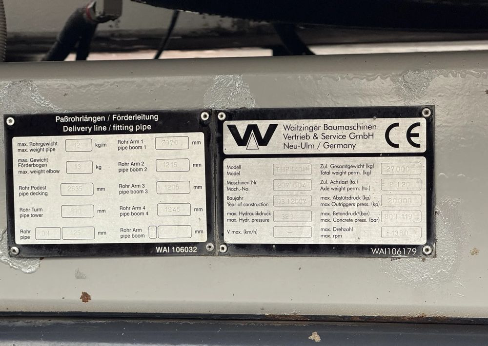Leasing of  Mercedes-Benz ACTROS 2636 6X4 36 M WAITZINGER Mercedes-Benz ACTROS 2636 6X4 36 M WAITZINGER: picture 17 Leasing of  Mercedes-Benz ACTROS 2636 6X4 36 M WAITZINGER Mercedes-Benz ACTROS 2636 6X4 36 M WAITZINGER: picture 17