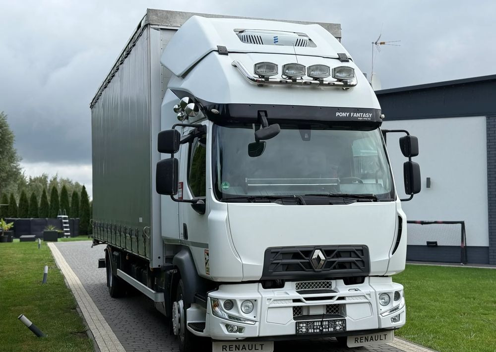 Renault D14 MANUAL KLIMATYZACJA POSTOJOWA - Curtainsider truck: picture 3 Renault D14 MANUAL KLIMATYZACJA POSTOJOWA - Curtainsider truck: picture 3