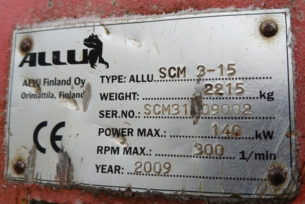 Allu SCM 3-15 - Sorting bucket for Excavator: picture 3 Allu SCM 3-15 - Sorting bucket for Excavator: picture 3
