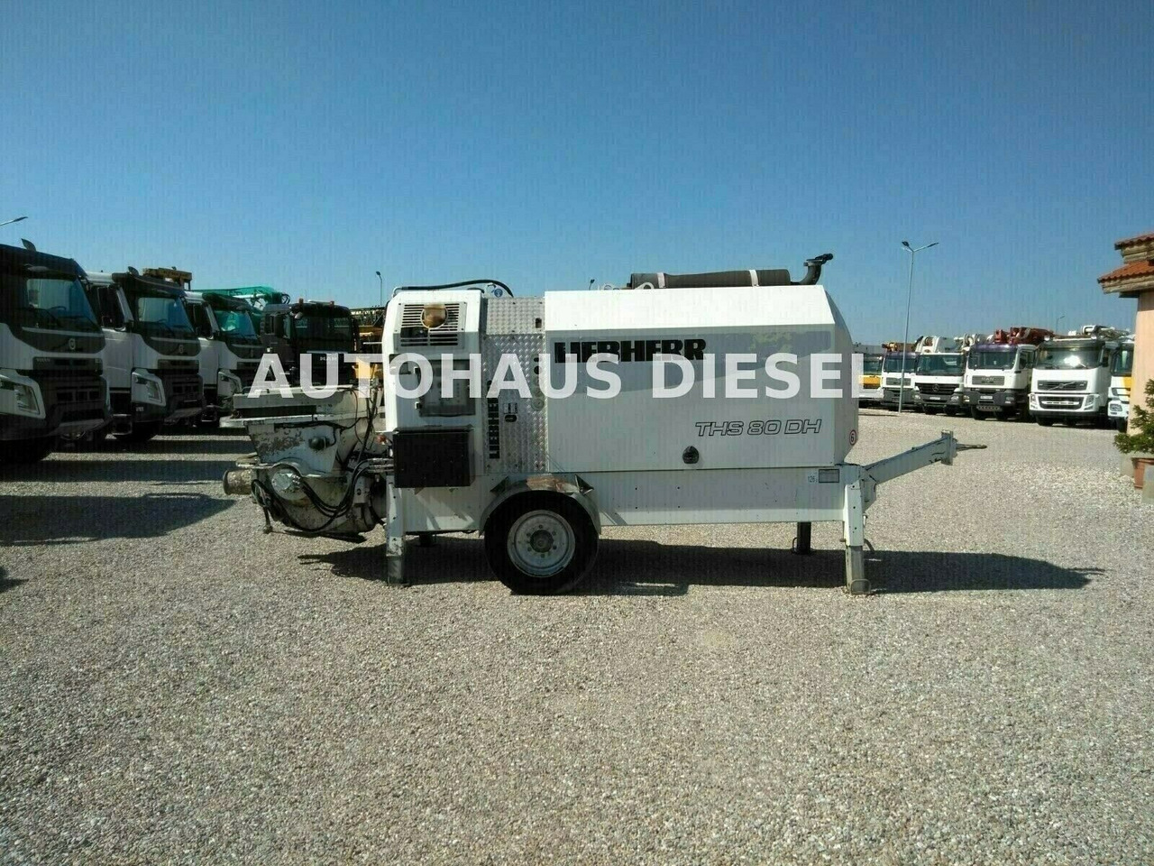 Liebherr THS 80 DH - Concrete pump truck: picture 1 Liebherr THS 80 DH - Concrete pump truck: picture 1