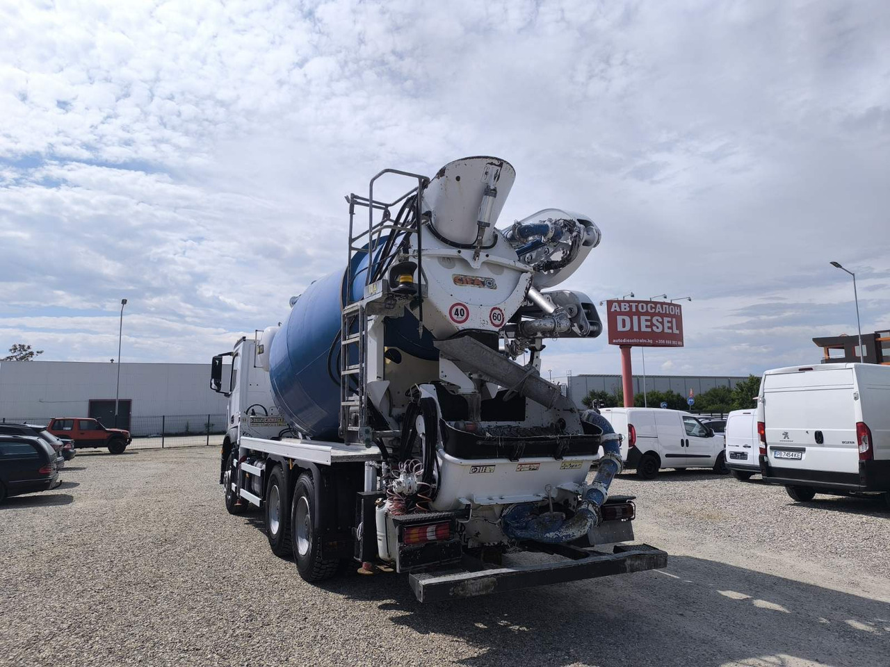 MERCEDES-BENZ AROCS 3342 CIFA MK25H - Mixer pump truck: picture 5 MERCEDES-BENZ AROCS 3342 CIFA MK25H - Mixer pump truck: picture 5