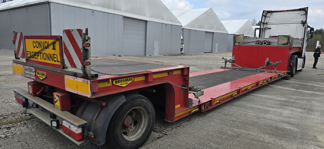 BROSHUIS 1ADU '2008 extended and torsion axle - Low loader semi-trailer: picture 5 BROSHUIS 1ADU '2008 extended and torsion axle - Low loader semi-trailer: picture 5