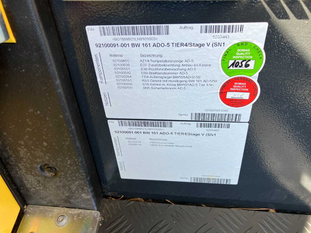 BOMAG DE BW 161 ADO-5  STage V/Tier 4f - Road roller: picture 3 BOMAG DE BW 161 ADO-5  STage V/Tier 4f - Road roller: picture 3