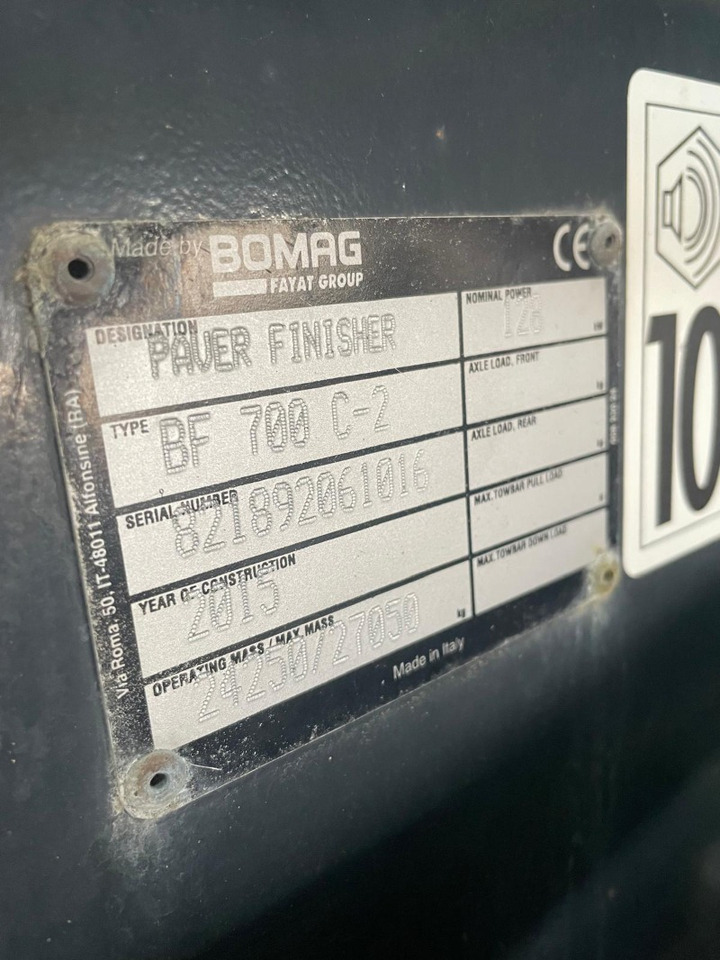 BOMAG IT BF 700 C-2 S500  Stage IV/Tier 4f - Asphalt paver: picture 2 BOMAG IT BF 700 C-2 S500  Stage IV/Tier 4f - Asphalt paver: picture 2