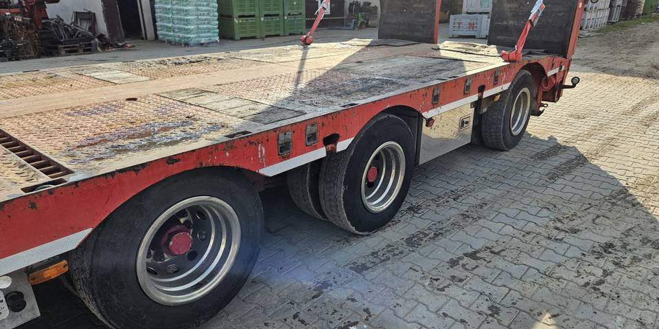 Low loader semi-trailer Naczepa niskopodwozie Bodex KIS3J DMC 47 ton: picture 12