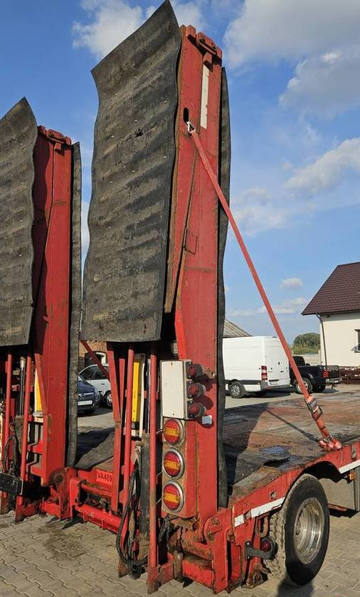 Low loader semi-trailer Naczepa niskopodwozie Bodex KIS3J DMC 47 ton: picture 10
