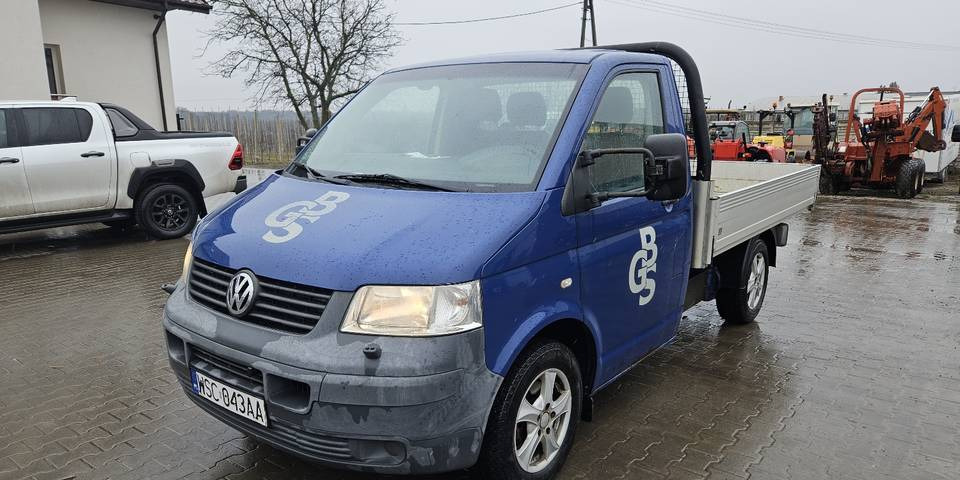 Volkswagen Transporter T5 2.5 skrzynia FV23% klima automat Webasto - Flatbed van: picture 2 Volkswagen Transporter T5 2.5 skrzynia FV23% klima automat Webasto - Flatbed van: picture 2